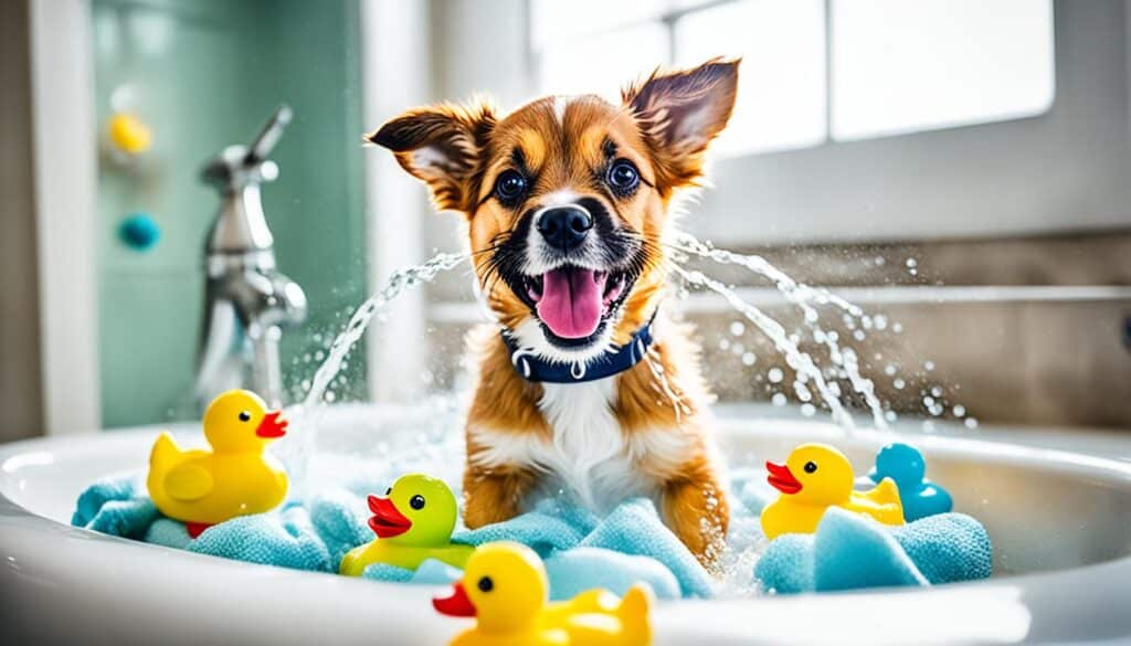 Puppy Bath Time