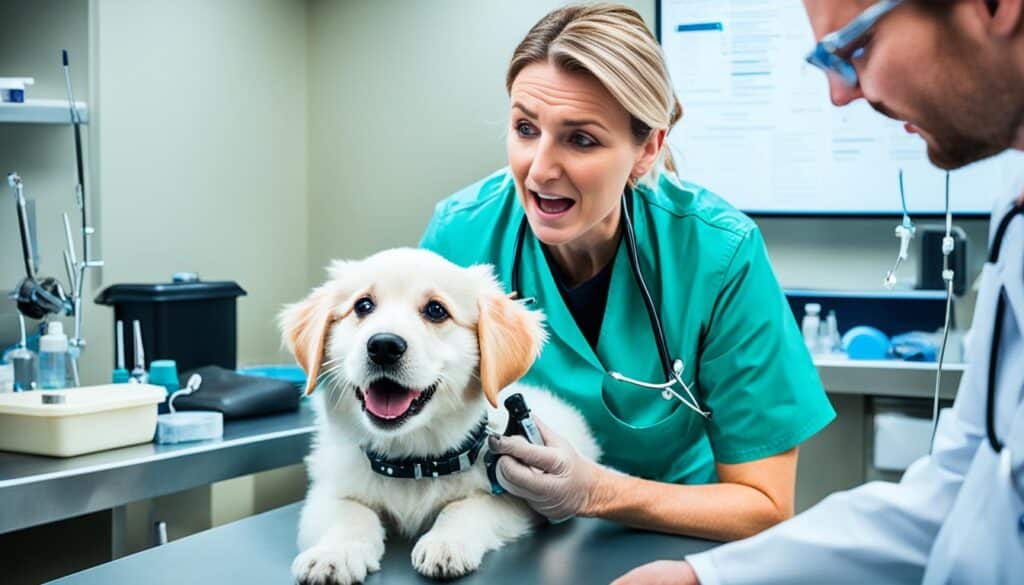 Puppy's First Vet Visit