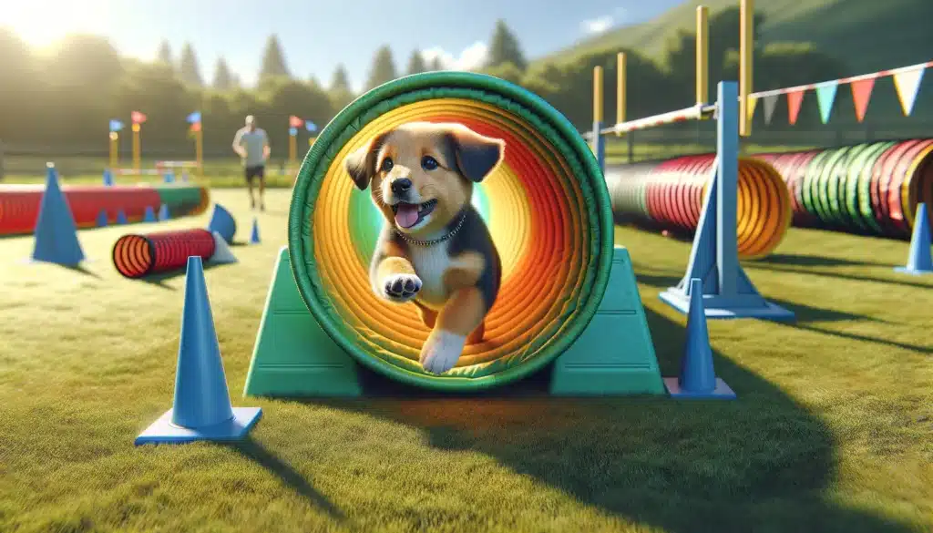 Puppy Agility Training